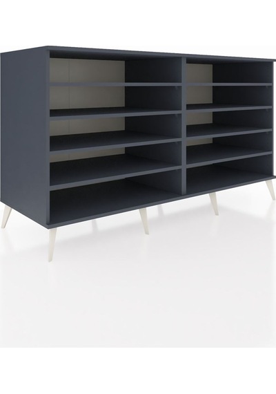Kronos Konsol 8 Raflı 176x59x99 Antrasit-antrasit Antrasit-antrasit Kronos Konsol 8 Raflı 176x59x99 Antrasit-antrasit Antrasit-antrasit