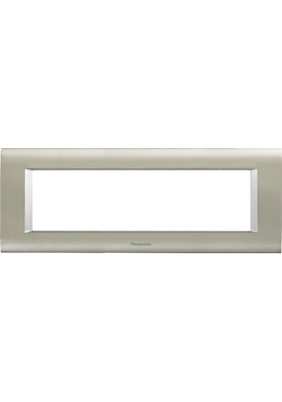 Viko Panasonic Thea 7m Sistema Inox Matt+metalik Beyaz Çerçeve - Wvtf18475ıb-tr