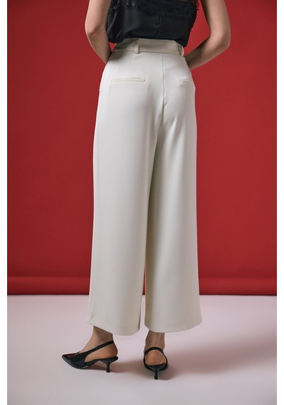 Mari Pantolon - Ekru-137305
