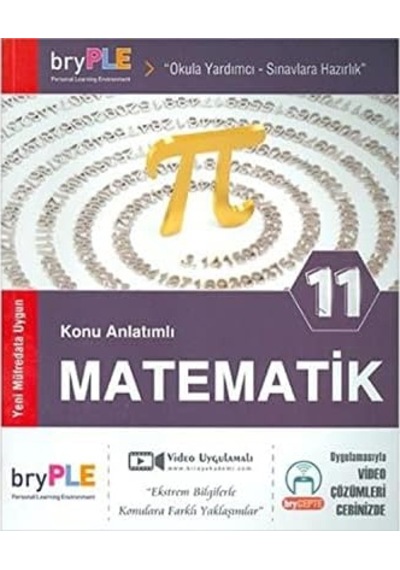 11. Sınıf Matematik Konu Anlatımlı Abanoz - Beyaz