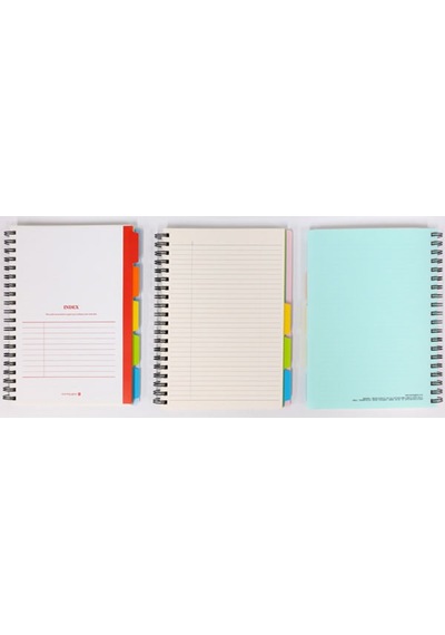 Morning Glory 8000 Çizgili Defter 26,2x19 Cm Açık Pembe 11210-88729