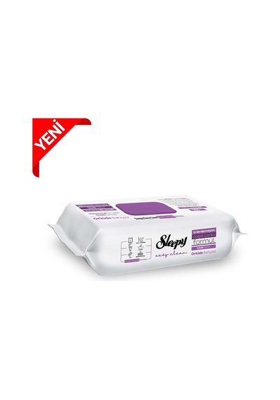 Sleepy Yüzey Temizlik Havlusu 100'lü Orkide Tekli