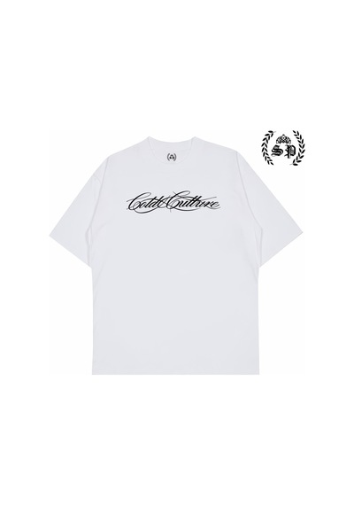 Startmore Coldture Vintage Y2k T-shirt Trend Beyaz