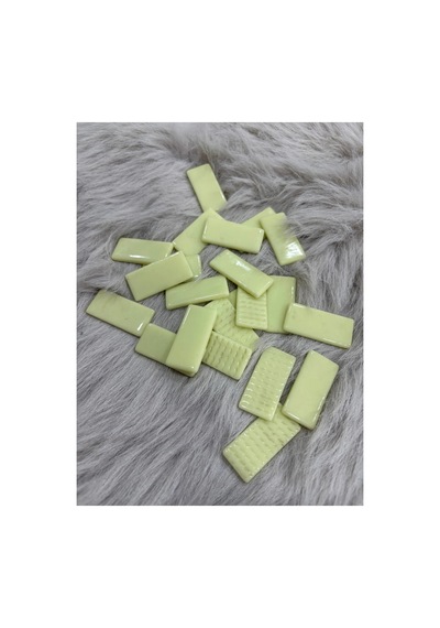 Sanatsal Mozaik Kd-04 Limon Dikdörtgen 20x40mm 100gr