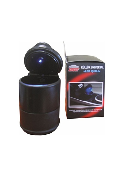2 Adet Autokit Elegant Mavi Işıklı Küllük Fa1-975