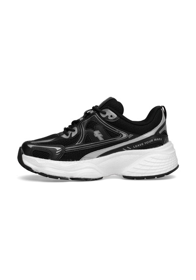 Ayakkabı Fuarı Elit Ysflt329 Kadın Klasik Sneaker Siyah - Beyaz Siyah - Beyaz