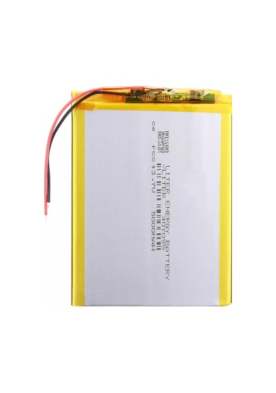 3.7v 5000mah Tablet Pc İcin Batarya - Pil 7cm X 10.5cm