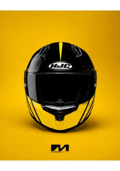 Hjc C10 Kask Haven Mc3 Sarı-siyah
