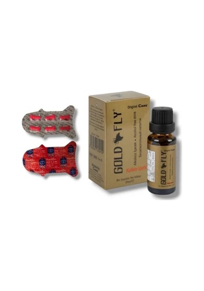Süper Caas Gold Fly 20 Ml Kadınlara Özel Damla Seti