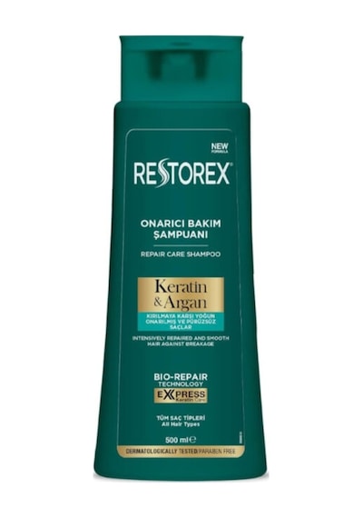 Restorex Keratin Argan Onarıcı Bakım Şampuanı 500ml