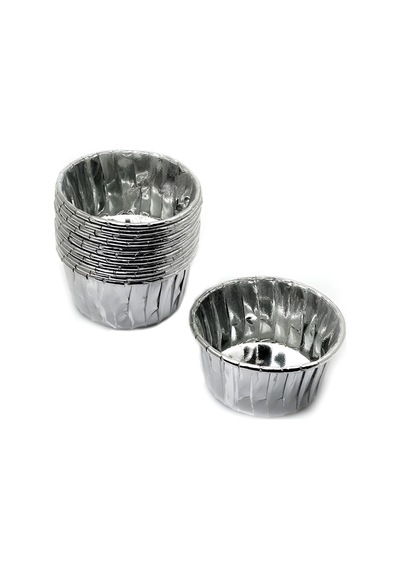 Muffin Kek Kalıbı 25 Adet Cupcake Kağıdı Metalik