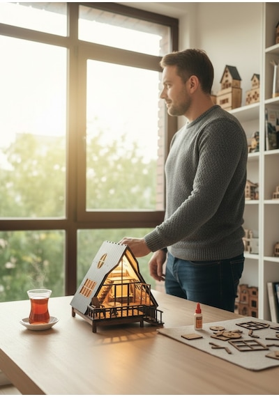 Kendin Yap Maket Ev Bungalov