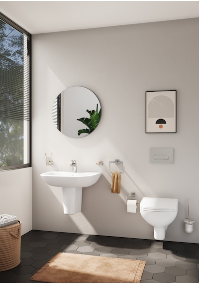 VitrA Root Round 740-2280 Kumanda Paneli Parlak Krom