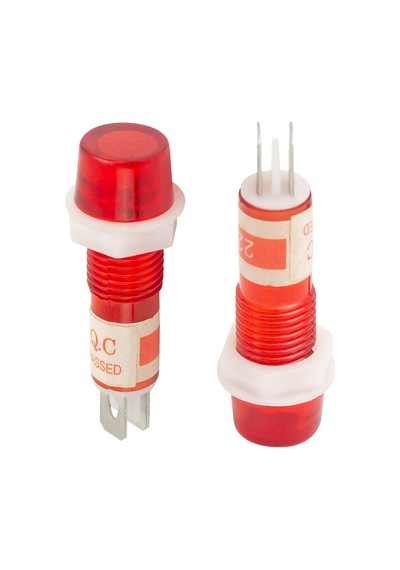 Sinyal Led Göz Lambası Xd8 1 220 Volt Yeşil Kırmızı Ic 225