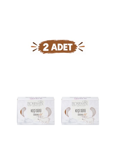 Rosemix - 711 - - Keçi Sütü Sabunu Kutulu 90 Gr - 2 Adetlik - Shophnrl - Set Ürün Diğer