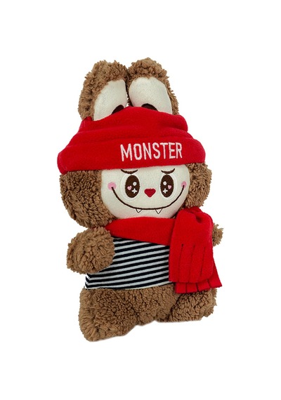 Çantalı Girl Frank Monster Peluş 30 Cm Çok Renkli