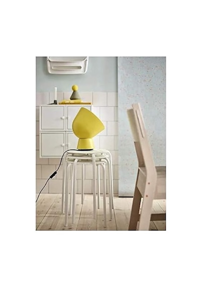 Ikea Marius Tabure, Beyaz Koltuk Çapı: 0,320 M 12 5/8" Genişlik: 0,400 M 15 3/4" Koltuk Yüksekliği: 0,450 M 1 Çok Renkli