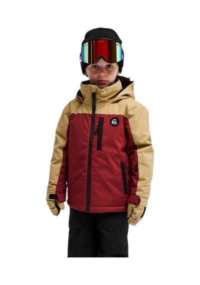 Quiksilver Lıttle Mıssıon Kıds Jk Çocuk Kırmızı Snowboard Ceketi Rre0