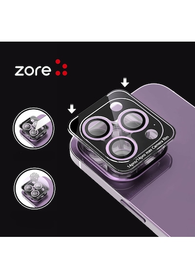 Apple Uyumlu iPhone 15 Plus Kamera Koruyucu Safir Cam Metal A Kalite İnce Slim Cl12