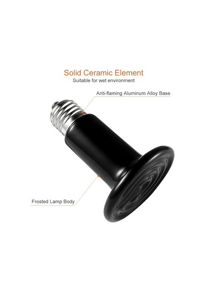Kızılötesi Seramik Isıtıcı Lamba 100w E27 B