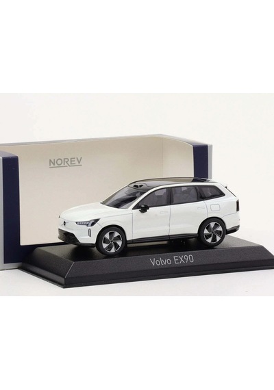 1:43 Ölçek Norev 2024 Volvo Ex 90 Diecast Metal Minyatür Model Araba 10cm