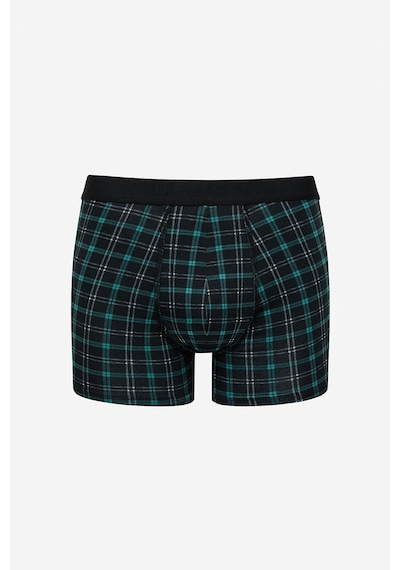 Penti Tartan 3lü Siyah Boxer Siyah Siyah