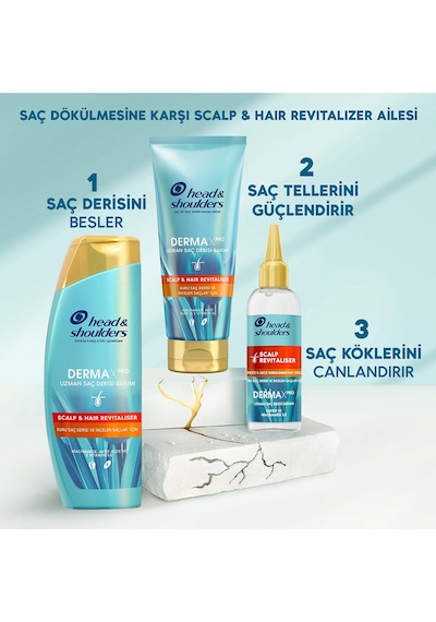 Head & Shoulders Dermaxpro Scalp Revitaliser Saç Dökülme Karşıtı Şampuan 350 ML