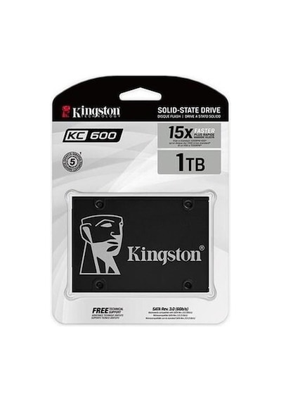 Kıngston 1tb Kc600 Skc600/1024g 550-520mb/s Sata-3 Ssd Disk
