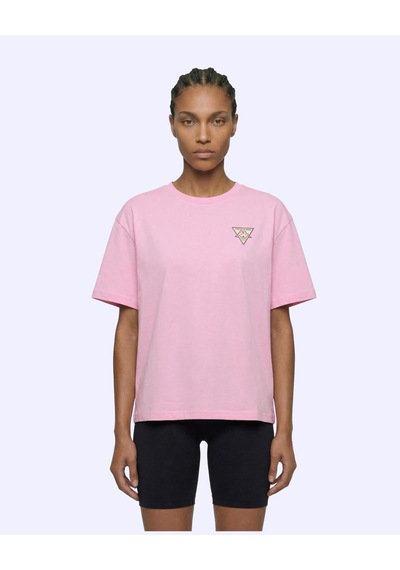 Kappa Camilla Kadın Pembe Oversize Tişört