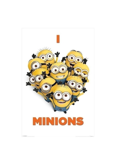 Maxi Poster Despicable Me I Love Minions