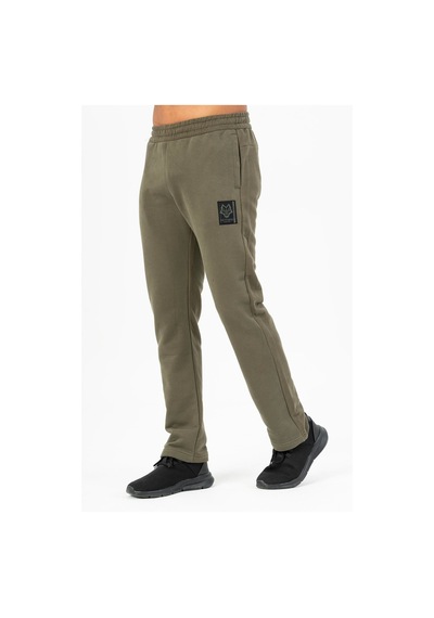 Maraton Sportswear Regular Erkek Düz Paça Basic Açık Haki Eşofman Altı 22473 Açık Haki