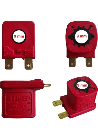 Atiker Bobin 12 Volt 11 Ohm Kırmızı
