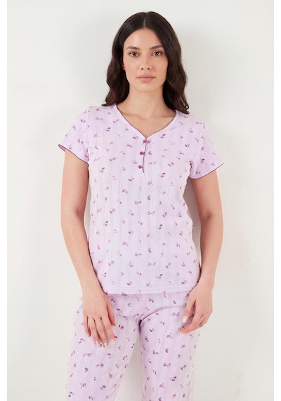 Lela Bayan Pijama Takımı 65770755 Lila LİLA