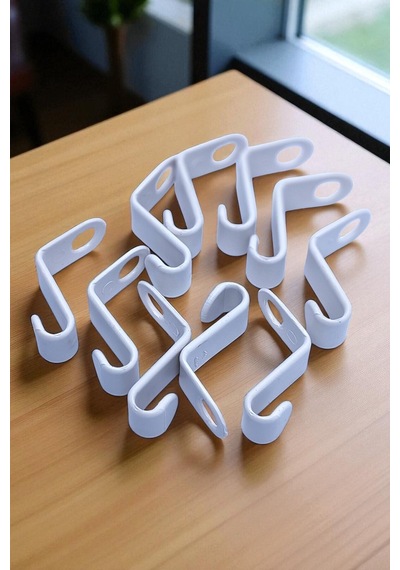 10 Adet Çok Amaçlı Askı Çoğaltıcı Gardrop Dolap İçi Düzenleyici Organizer Askı Çoklayıcı Kanca Plast Diğer