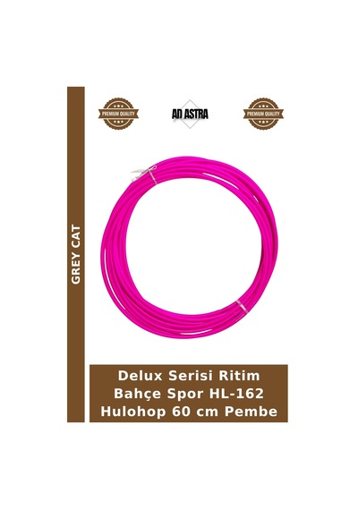 Delux Serisi Ritim Bahçe Spor Hl-162 Hulohop 60 Cm Pembe
