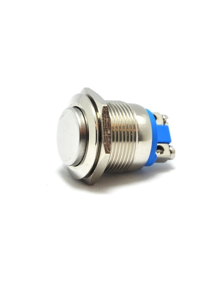 19Mm Metal Buton Çıkık Kafa