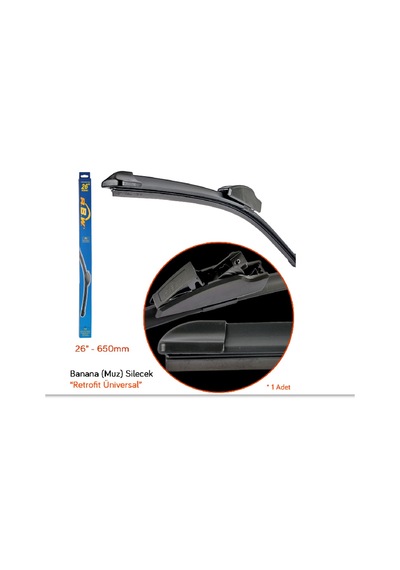 Rbw Üniversal 26 İnç / 65 MM Muz Silecek
