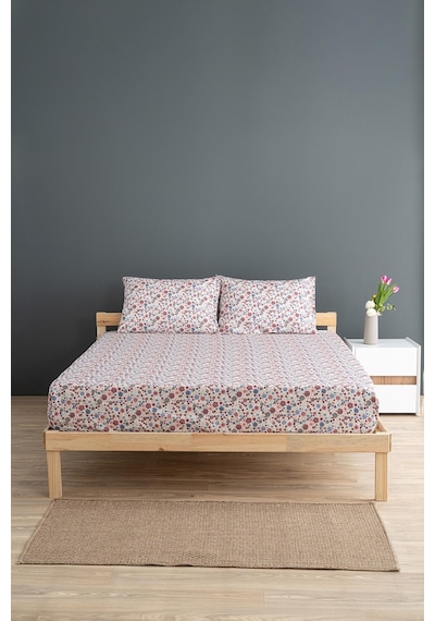 Soley Liberty %100 Pamuklu Tek Kişilik 120 X 200 Lastikli Çarşaf Seti 001