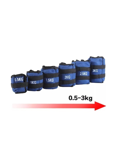 A Sınıf El Ayak Bilek Ağırlığı Özel Tasarım 2 Kilo 2 Adet 2 X 2 Kg , Aa9957409 Karışık