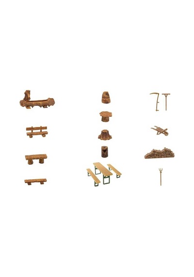 1/87 Moser Alp Dağları Evi Maketi, Faller 130329