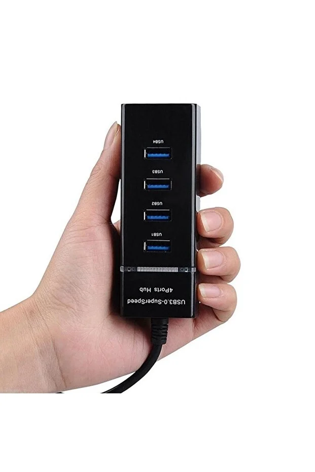 4 Port Usb 3.0 Hub Çoğaltıcı Çoklayıcı Swıtch Hızlı Usb Çoklama Dişi Splitter Laptop Bilgisayar Için