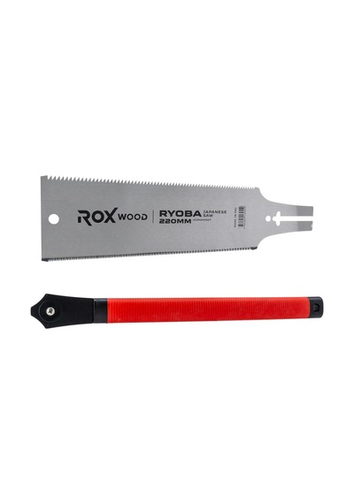 Rox Wood Ryoba Çift Taraflı Ahşap Testere-220mm