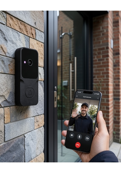 Akıllı Kapı Zili Gece Görüşlü Wi-fi 160 Kamera Uczzm8kapızili-1