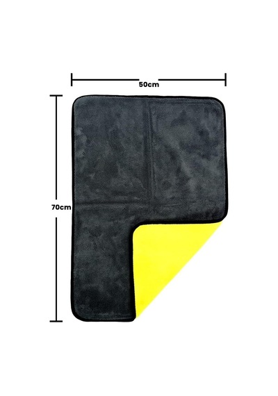 Wilma Secret Premium Mikrofiber Çift Taraflı Kurulama Havlusu 50 x 70 CM