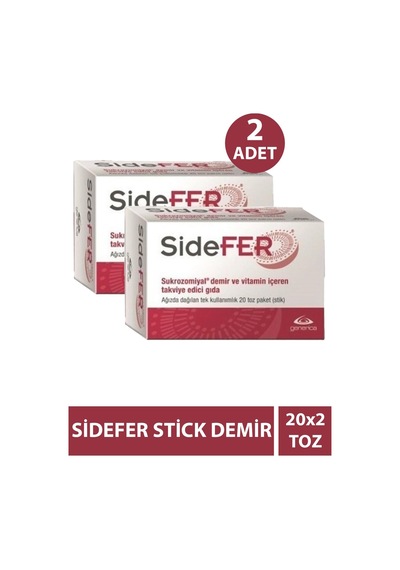 Sidefer 20 Sticks 2 Adet