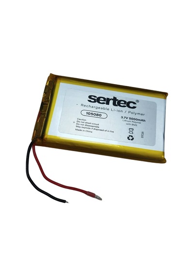 Sertec 105080 3.7v 5000 Mah Li-polymer Pil Devreli/1.5a Evimdeyokyok
