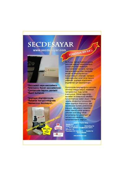 Rekatsayar Secdesayar Cihaz (Seccadesiz)