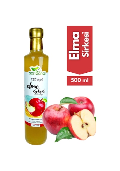 Elma Sirkesi 500 Ml - Organik Doğal Fermantasyon