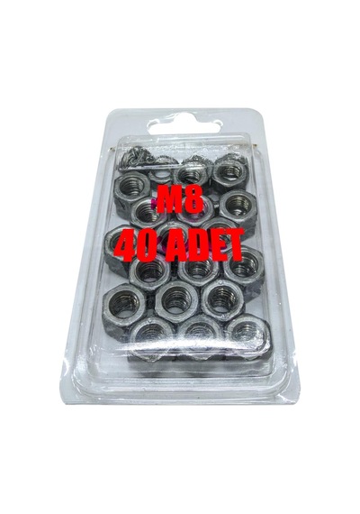 M8 Somun (40 Adet)