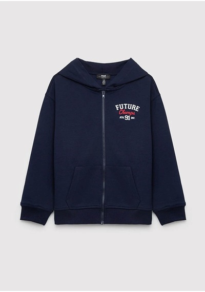 Mavi Kapüşonlu Loose Fit Lacivert Erkek Çocuk Sweatshirt 6s10183-84371
